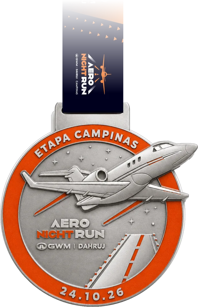 Medalha finisher da etapa